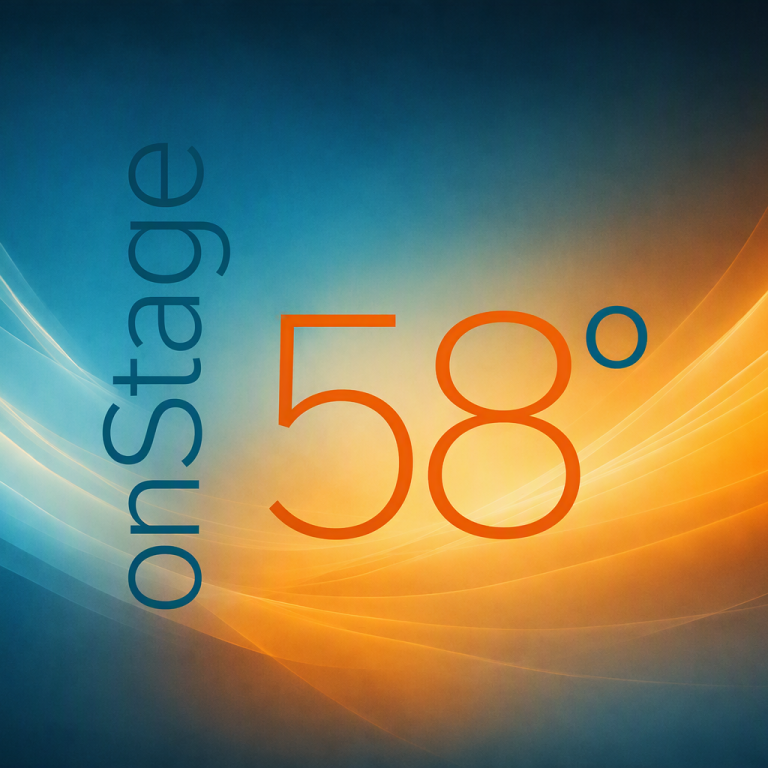 onStage 58°-Logo onStage 58°